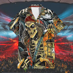 Metallica 2025 Tampa M72 Tour Tropical All Over Print Hawaiian Shirt for Sale Raymond James Stadium 2