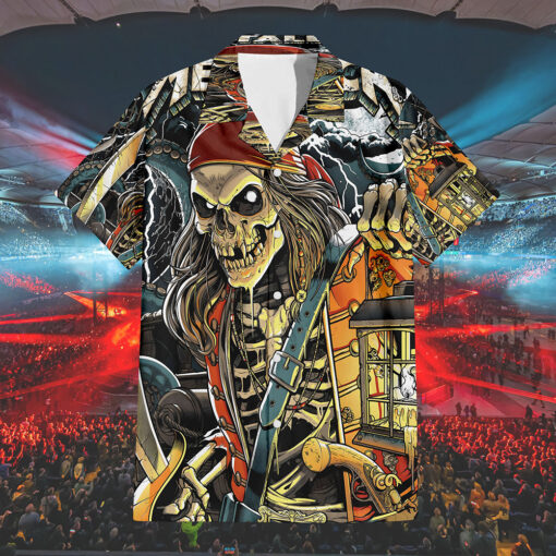 Metallica 2025 Tampa M72 Tour Tropical All Over Print Hawaiian Shirt for Sale Raymond James Stadium 2