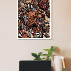Metallica Denver Tour Poster Canvas M72 No Repeat Weekend June 29 2025 2