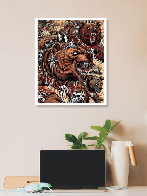 Metallica Denver Tour Poster Canvas M72 No Repeat Weekend June 29 2025 2