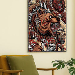 Metallica Denver Tour Poster Canvas M72 No Repeat Weekend June 29 2025 4