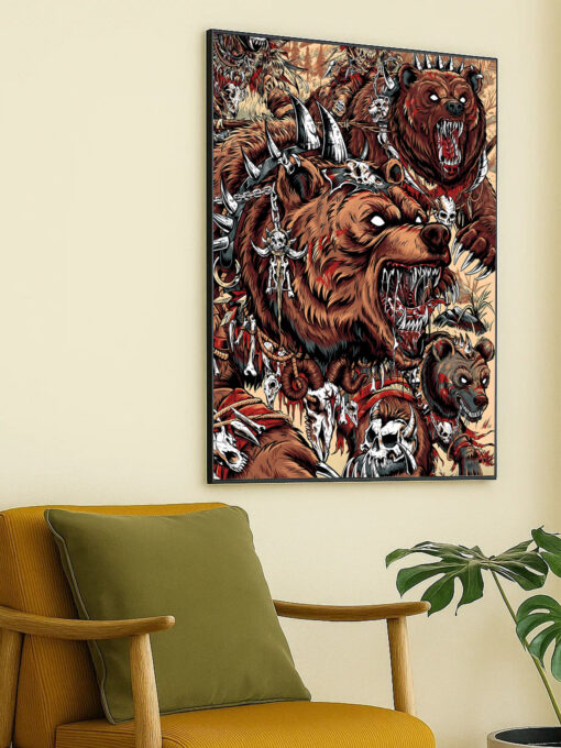 Metallica Denver Tour Poster Canvas M72 No Repeat Weekend June 29 2025 4
