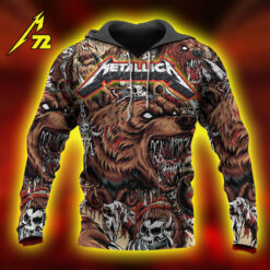 Metallica M72 2025 Denver AOP Hoodie Night 2 3