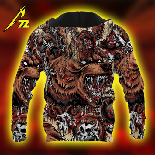 Metallica M72 2025 Denver AOP Hoodie Night 4