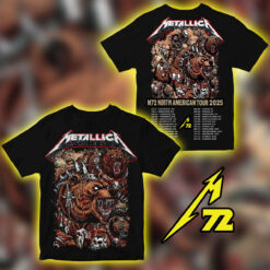 Metallica M72 2025 Denver Night 2 Unisex T Shirt June 29 Pantera Suicidal Tendencies 1