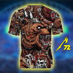 Metallica M72 3D Shirt – Denver June 29 2025 Featuring One Sanitarium Creeping Death – Empower Field Exclusive-2