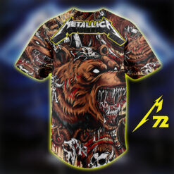 Metallica M72 Baseball Jersey Denver Tour Night 2 June 29 Featuring Pantera Suicidal Tendencies 1