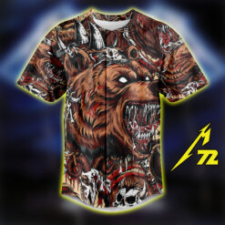 Metallica M72 Baseball Jersey Denver Tour Night 2 June 29 Featuring Pantera Suicidal Tendencies 2