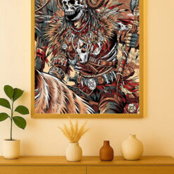 Metallica M72 Denver Pop‑Up Shop Poster Death Knight Artwork Empower Field June 26‑29, 2025 Collector’s Edition-2