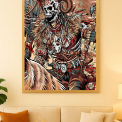 Metallica M72 Denver Pop‑Up Shop Poster Death Knight Artwork Empower Field June 26‑29, 2025 Collector’s Edition-4