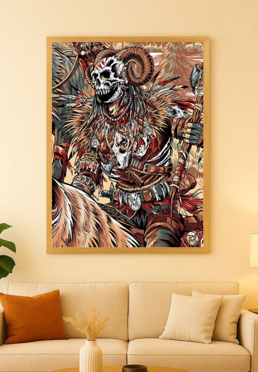 Metallica M72 Denver Pop‑Up Shop Poster Death Knight Artwork Empower Field June 26‑29, 2025 Collector’s Edition-4