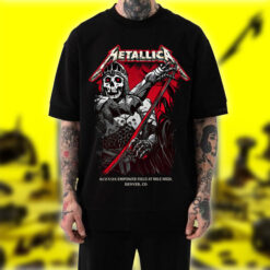 Metallica M72 World Tour Denver T-Shirt No Repeat Weekend June 27–29 2025 at Empower Field 2