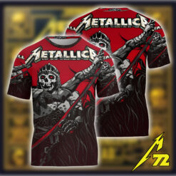 Official Metallica AOP T Shirt Denver June 2025 Pop Up Shop 1