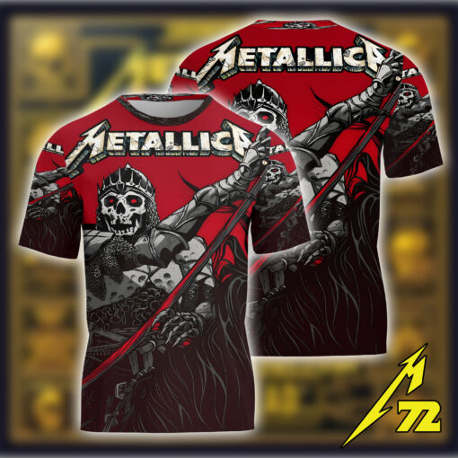 Official Metallica AOP T Shirt Denver June 2025 Pop Up Shop 1