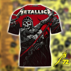 Official Metallica AOP T Shirt Denver June 2025 Pop Up Shop 2