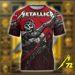 Official Metallica AOP T Shirt Denver June 2025 Pop Up Shop 3