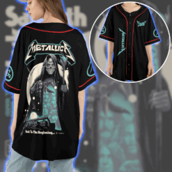 Metallica & Black Sabbath Back to the Beginning Baseball Jersey Ozzy’s Final Night Birmingham 5 July 2025 Villa Park 4