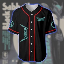 Metallica & Black Sabbath Back to the Beginning Baseball Jersey Ozzy’s Final Night Birmingham 5 July 2025 Villa Park 5