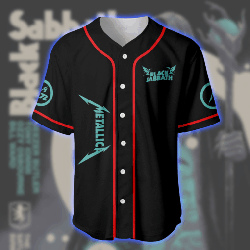 Metallica & Black Sabbath Back to the Beginning Baseball Jersey Ozzy’s Final Night Birmingham 5 July 2025 Villa Park 5