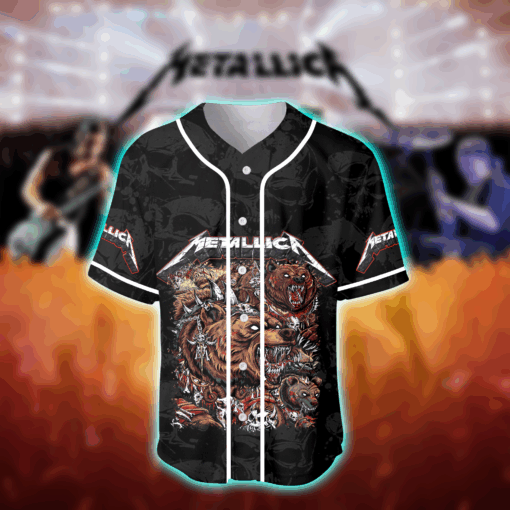 Metallica Denver 2025 Baseball Jersey M72 Tour Merch June 27 Empower Field 3