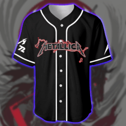 Metallica Denver Baseball Jersey Official M72 Tour June 27 29 2