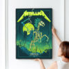 Metallica Grim Reaper Canvas – M72 World Tour Houston 2025 – Collector’s Edition