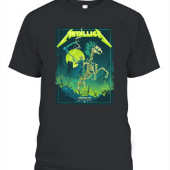 Metallica M72 Houston T Shirt – Grim Reaper Horseman Design – June 14 2025 at NRG Stadium 2