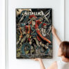 Metallica M72 Tampa Canvas Wall Art Pirate Skeleton Crew Design Tour Collector Edition June 2025