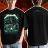 Metallica M72 Tour T Shirt – Pop‑Up Shop Exclusive – Thunder Sea Dragon Design – First Syracuse Show – April 19 2025 at JMA Wireless Dome