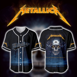Metallica M72 World Tour Baseball Jersey Charlotte Concert Edition May 31 2025 2