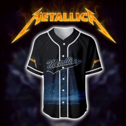 Metallica M72 World Tour Baseball Jersey Charlotte Concert Edition May 31 2025 4