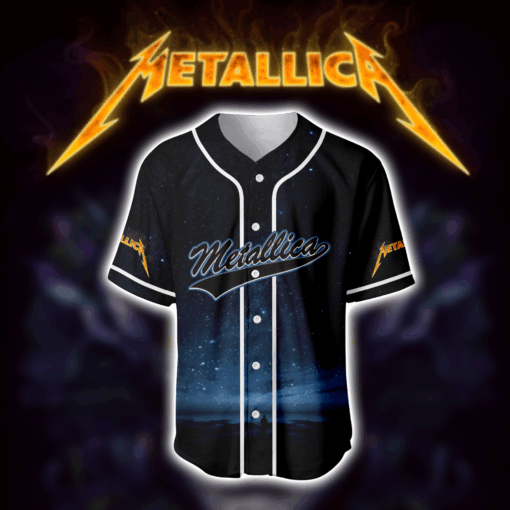 Metallica M72 World Tour Baseball Jersey Charlotte Concert Edition May 31 2025 4