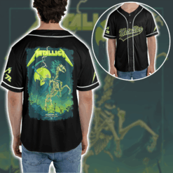 Metallica M72 World Tour Houston Baseball Jersey No Repeat One Night Show June 14 2025 1