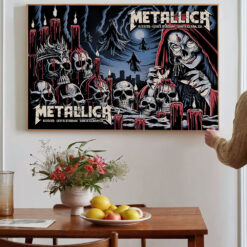 Metallica M72 World Tour Santa Clara TwoDay Show Bundle Poster Canvas Night 1 Night 2 June 20 22 2025 at Levi’s Stadium