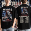 Metallica M72 World Tour T Shirt Santa Clara June 22 2025 Pop Up Shop Exclusive Levi’s Stadium Concert Merch