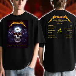 Metallica M72 World Tour T‑Shirt – Charlotte 2025 Exclusive – Full Show Edition – Charlotte May 31 2025 at Bank of America Stadium