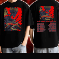 Metallica M72 World Tour Unisex T Shirt – No Repeat Weekend – Columbus May11 2025 at Sonic Temple 3