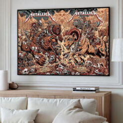 Metallica Ram Reaper Canvas Wall Art – Collector’s Full Show Edition June 3