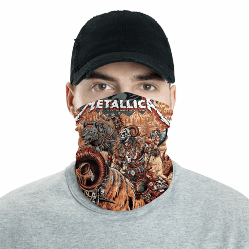 Metallica Ram Reaper Neck Gaiter – Limited Tour Merch Denver Night 2 June 29 2025