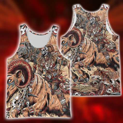 Metallica Ram Reaper Tank Top – Limited Tour Drop Denver Night 2 June 29, 2025 3