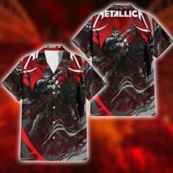 Metallica Skull Warriors Hawaiian Shirt Denver Night 1 M72 Tour 2025 Limited Edition 1