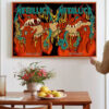 Philadelphia Metallica M72 World Tour Poster Canvas Wall Art No Repeat Weekend Full Show Edition May 2325 at Lincoln Financial Field 1