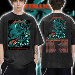 Metallica Call‑of‑Ktulu Washed T‑Shirt M72 Tour 2025 Tampa June 6 8 Cthulhu Horror Artwork