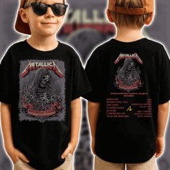 Metallica Kids T Shirt Full Setlist Edition M72 Tour Landover May 28 2