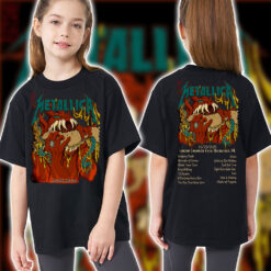 Metallica Kids T Shirt M72 Tour Philadelphia May 23 2025 1
