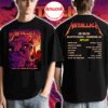 Metallica M72 2024 Foxborough Night 1 T Shirt August 2 Gillette Stadium 1
