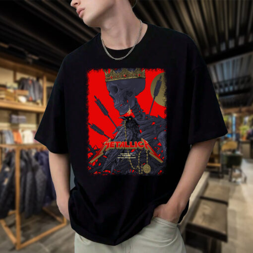 Metallica M72 2025 Columbus Night 1 T Shirt May 9 Historic Crew Stadium Limited Edition 1