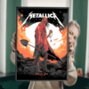 Metallica M72 Tour 2025 Houston Poster Lone Wanderer Key Art June 14 at NRG Stadium 1