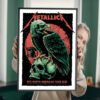 Metallica M72 Tour Eagle Skull Two Sided T Shirt Official Philadelphia Concert Merch May 23–25 2025 at Lincoln Financial Field 1