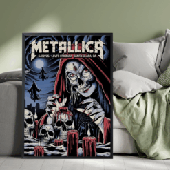 Metallica M72 World Tour 2025 Poster Santa Clara CA June 22 at Levi’s Stadium 2